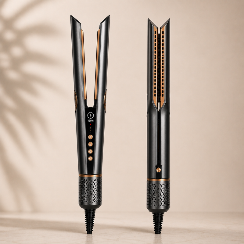 Doyoo Airstraight Haarglätter mit Luft-Technologie (Bundle-Angebot)